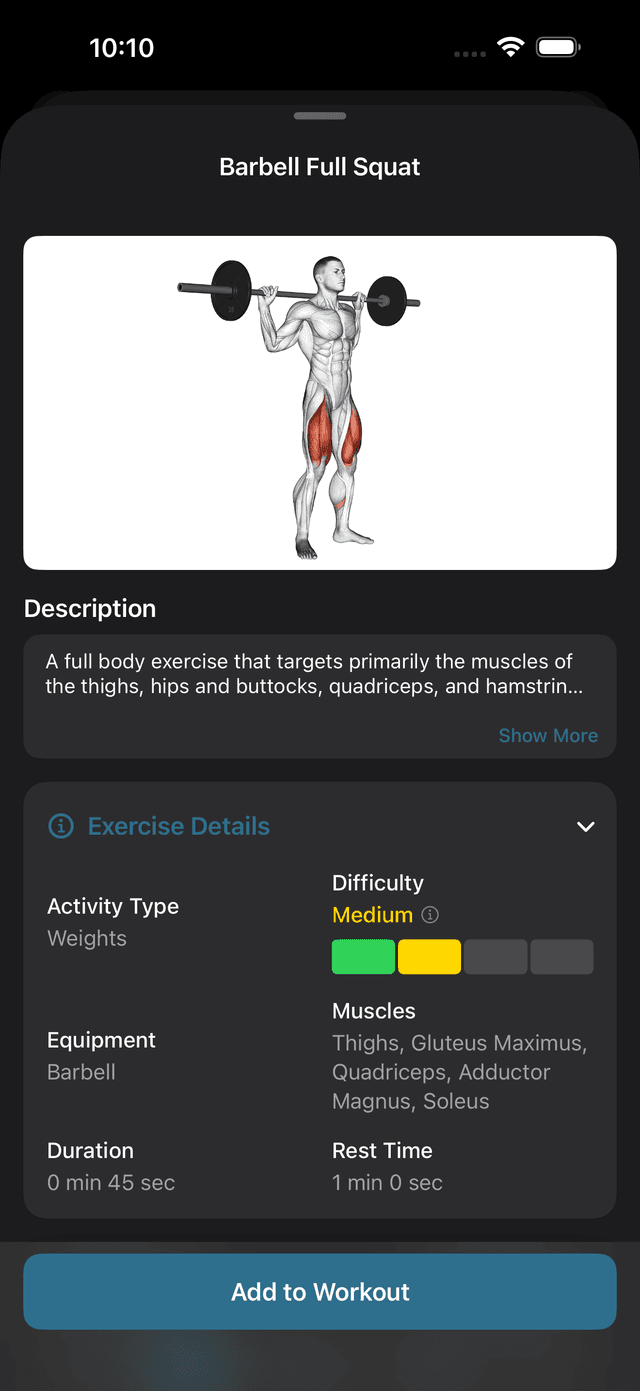 Ellim exercise library