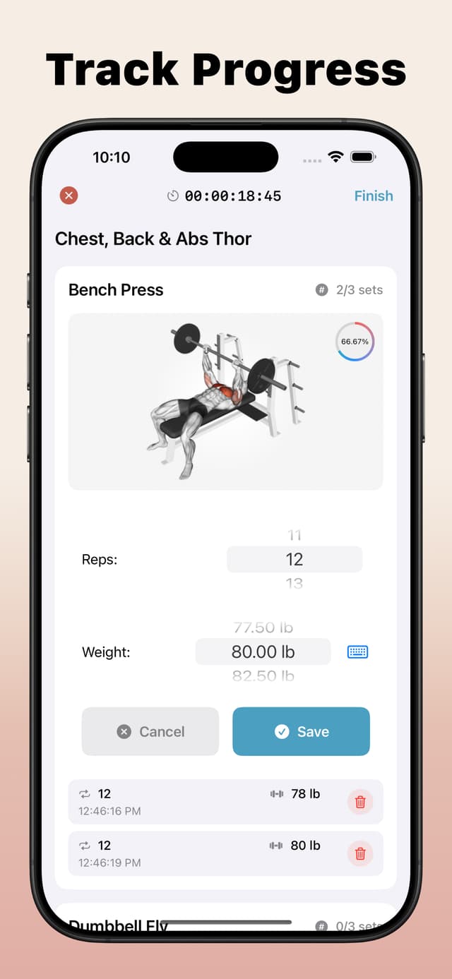 Progress tracking in Ellim