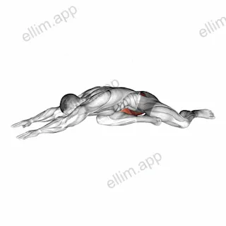Animal Resting Yoga Pose exercise targeting Stretching