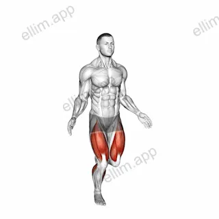 Bodyweight Skipping exercise targeting Plyometrics