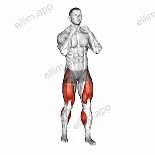Boxer Shuffle exercise targeting Hips and Thighs