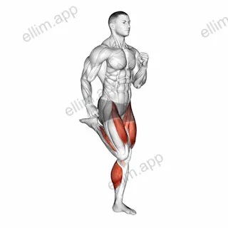 Butt Kicks exercise targeting Cardio