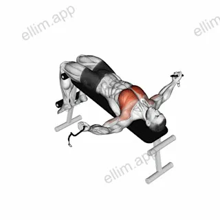 Cable Decline Fly exercise targeting Chest and Pectoralis Major Sternal Head