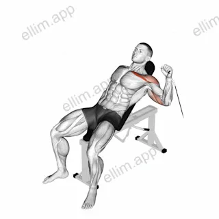 Cable One Arm Incline Press exercise targeting Chest and Pectoralis Major Clavicular Head