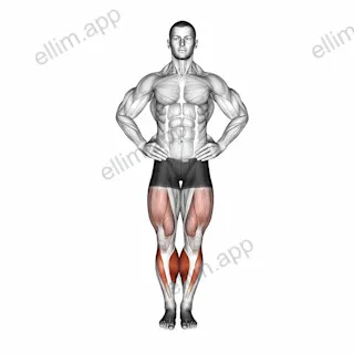 Circles Knee Stretch exercise targeting Calves and Gastrocnemius