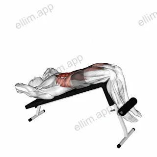 Decline Sit up exercise targeting Waist