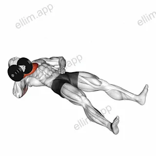 Dumbbell Alternating Floor Press exercise targeting Chest