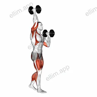 Dumbbell High Low Carry exercise targeting Thighs