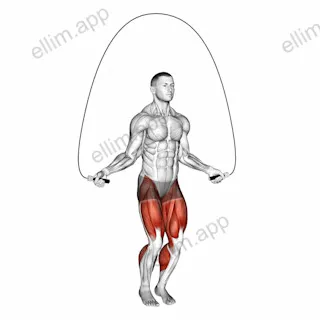 High Jump Rope exercise targeting Cardio