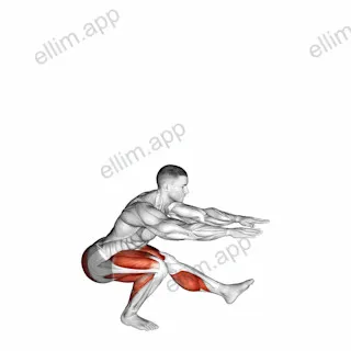 Jumping Pistol Squat exercise targeting Plyometrics