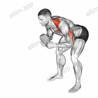 Kettlebell Angled Press exercise targeting Back and Deltoid Anterior