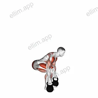 Kettlebell Clean and Press exercise targeting Weightlifting