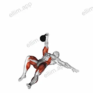Kettlebell Half Turkish Get-up exercise targeting Thighs