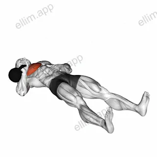 Kettlebell One Arm Floor Press exercise targeting Chest and Pectoralis Major Sternal Head
