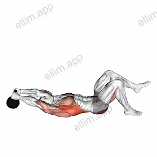 Kettlebell Single Leg Glute Bridge Pullover exercise targeting Gluteus Maximus and Latissimus Dorsi