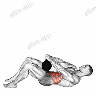 Kettlebell Sit up exercise targeting Waist