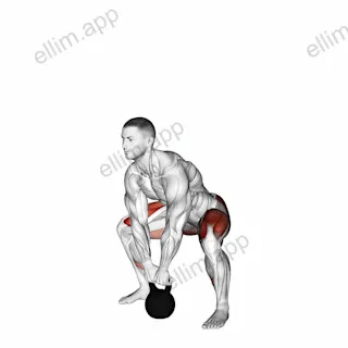 Kettlebell Sumo Deadlift exercise targeting Hips