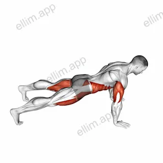 Kick Through Push-up exercise targeting Plyometrics
