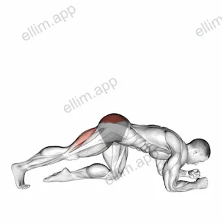 Kicks Leg Bent exercise targeting Hips