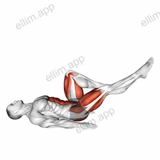 Lying Air Cycles exercise targeting Plyometrics