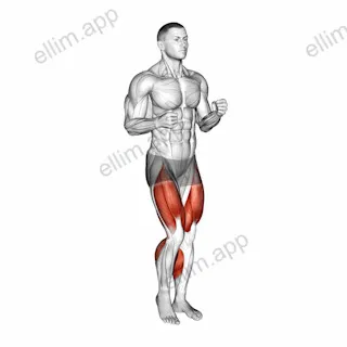 Marching On Spot exercise targeting Cardio