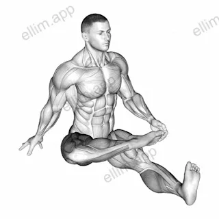 Plantar Flexion Stretch exercise targeting Hips