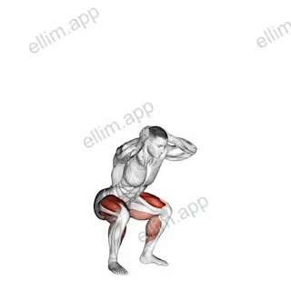 Prisoner Jump Squat exercise targeting Plyometrics