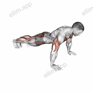 Push-up Jack exercise targeting Chest