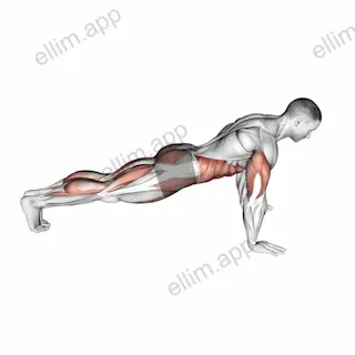 Push-up with Knee Drive exercise targeting Waist