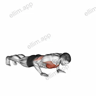 Raise Single Arm Push up exercise targeting Chest