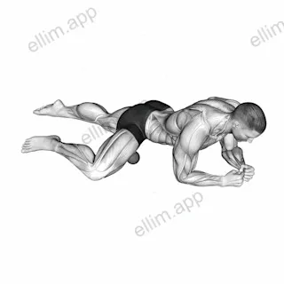 Roll Ball Adductors exercise targeting Hips