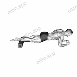 Roll Tibialis Anterior (Single Leg) Lying on Floor exercise targeting Calves