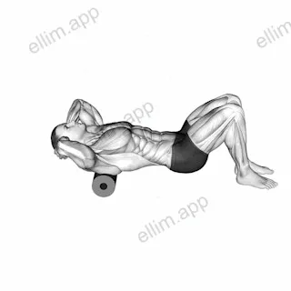 Roll Upper Back exercise targeting Back and Rhomboids