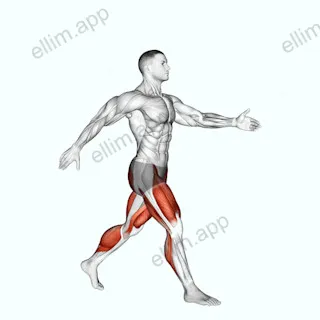Scissor Jumps exercise targeting Cardio