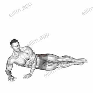 Side Lying Scissors exercise targeting Hips and Gluteus Medius