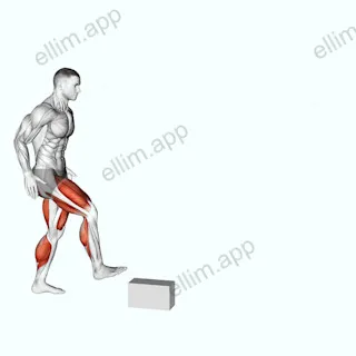Single Leg Stride Jump exercise targeting Plyometrics