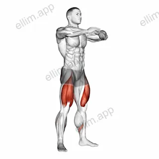 Sit Squat exercise targeting Thighs