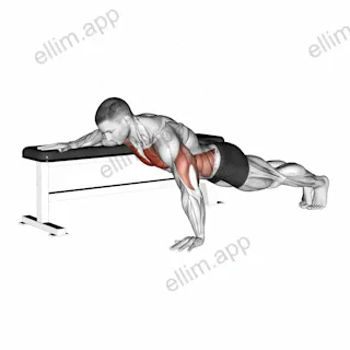 Twist Push-up exercise targeting Chest and Pectoralis Major Clavicular Head