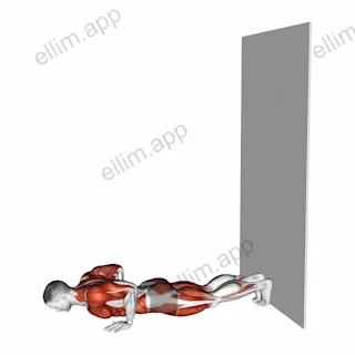Wall Walks exercise targeting Plyometrics