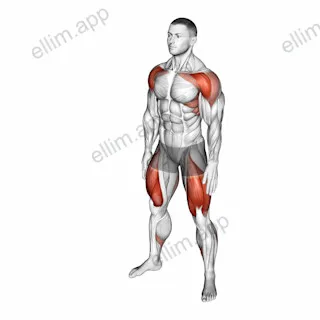 Wide Air Squat exercise targeting Hips