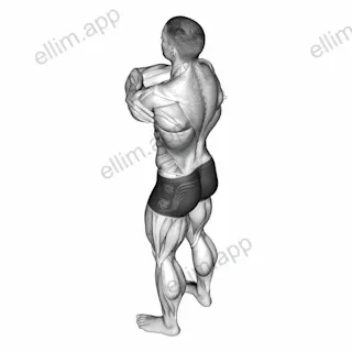 Wrap around shoulder stretch exercise targeting Back